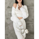 European American Knitted Cardigan Stylish Winter Fashion Choice