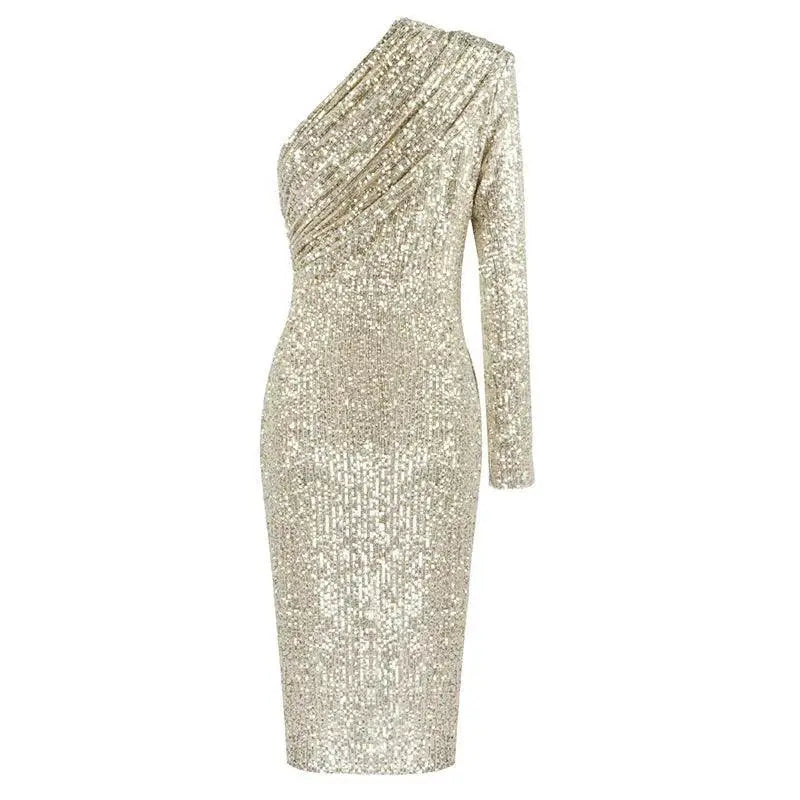 Chic Sequin Nightclub Dress Sparkle All Night Long