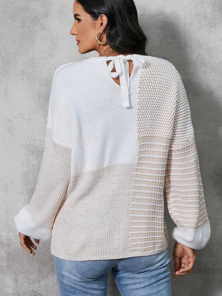 Fall 2024 Drop Shoulder Sweater For Women New Arrival