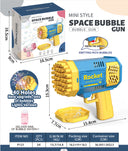 Hot Sale 40 Holes Space Light Bubble Machine Kids Toy