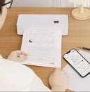 Printer: Zero Ink Cloud Job WiFi Convenient Micro A4 Mini