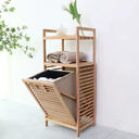 Space Saving Lid Basket for Bedroom