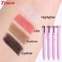 4in1facemakeupeyelinereyebrowlippen Beauty Color Set