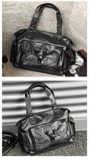 Leather Laptop Backpack for Work