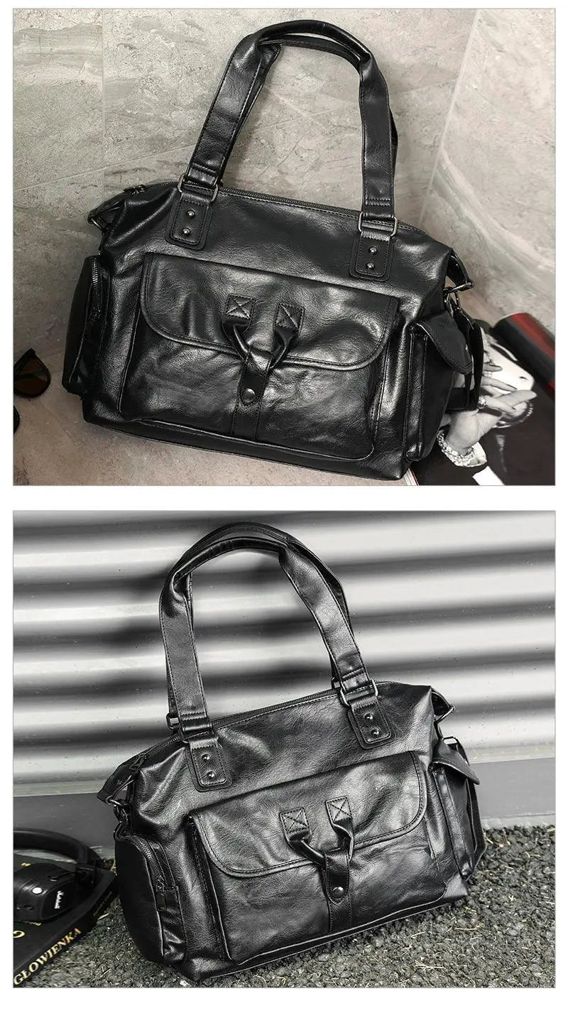 Leather Laptop Backpack for Work — product view 20
