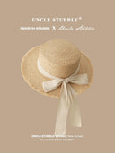 Straw Hat French Girls Travel Seaside Sunshade Lace Cap