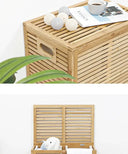 Space Saving Lid Basket for Bedroom