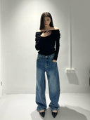 Cozy Chic Slim Off-Shoulder Sweater for Autumn Glam