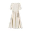 French Style Dress: Elegant Long Dress for First Date