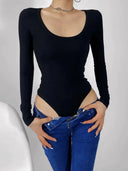 All-Day Comfort U-Neck Top for Office