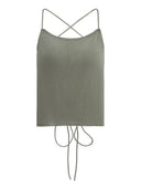 Breezy Open Back Halter Top for Women