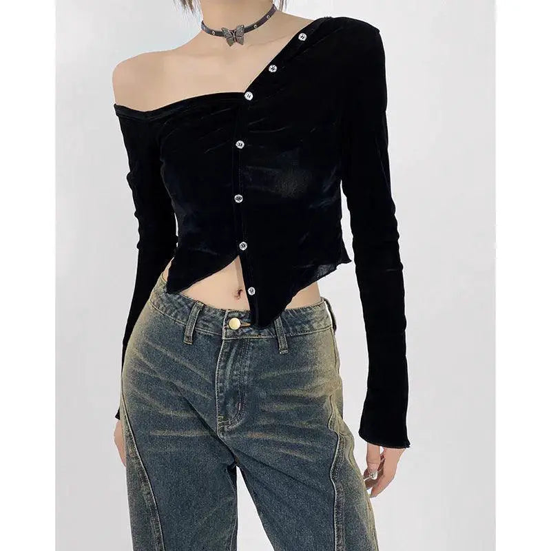 Off The Shoulder Pure Desire Tee Autumn Style Upgrade