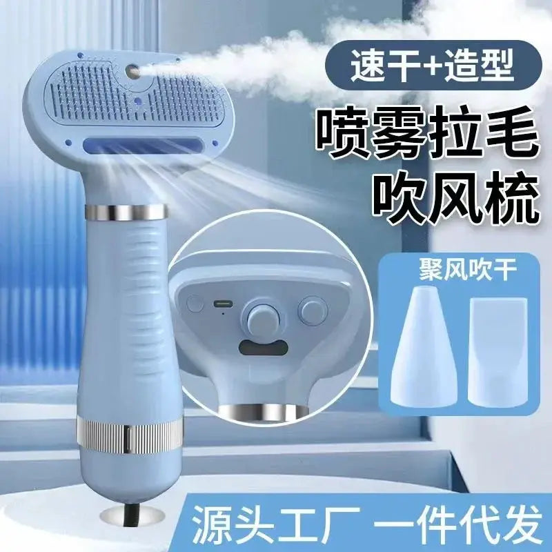 Electric Pet Spray Comb for Cats and Dogs Grooming Tool
