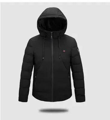 Men's Cotton Padded Down Jacket For Maximum Warmth And Style