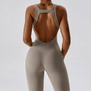 Open Back Jumpsuit for Yoga and Dance Ultimate Fusion Design