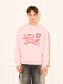 Empty Reference American Retro Street Deformed Font Hoodie