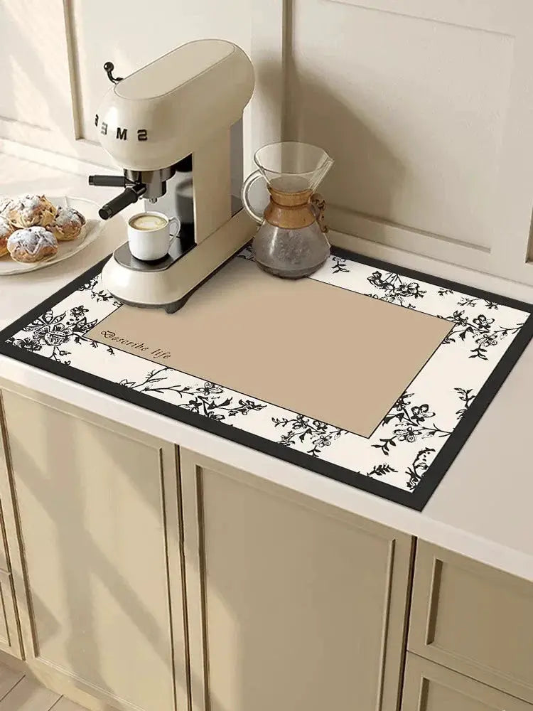 Accessible Luxury Diatom Mud Quick Drying Kitchen Mat