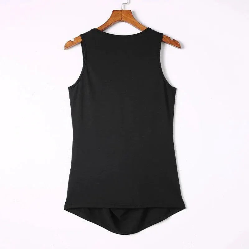Leopard Print Sleeveless Tops Summer 2024 Splicing Fashion