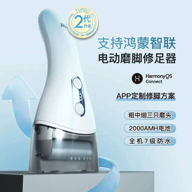 Pritech Electric Exfoliating Kit For Home Pedicure Tool