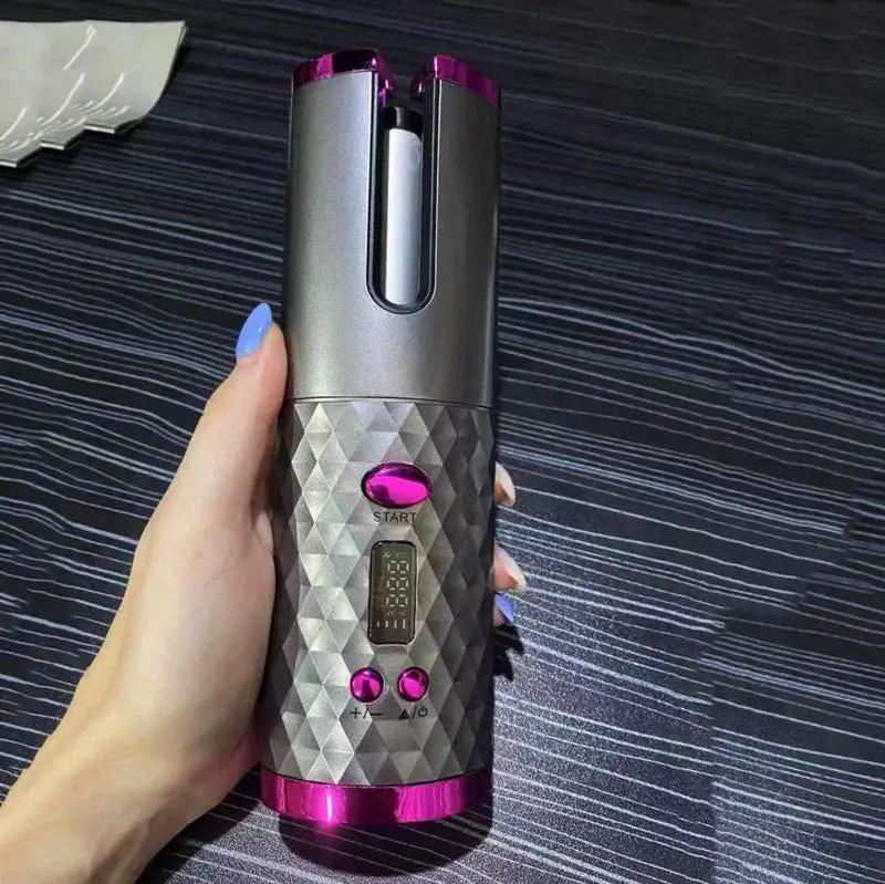 Wireless Hair Curler Cross Border Fully Automatic USB Curler - OurLum.com