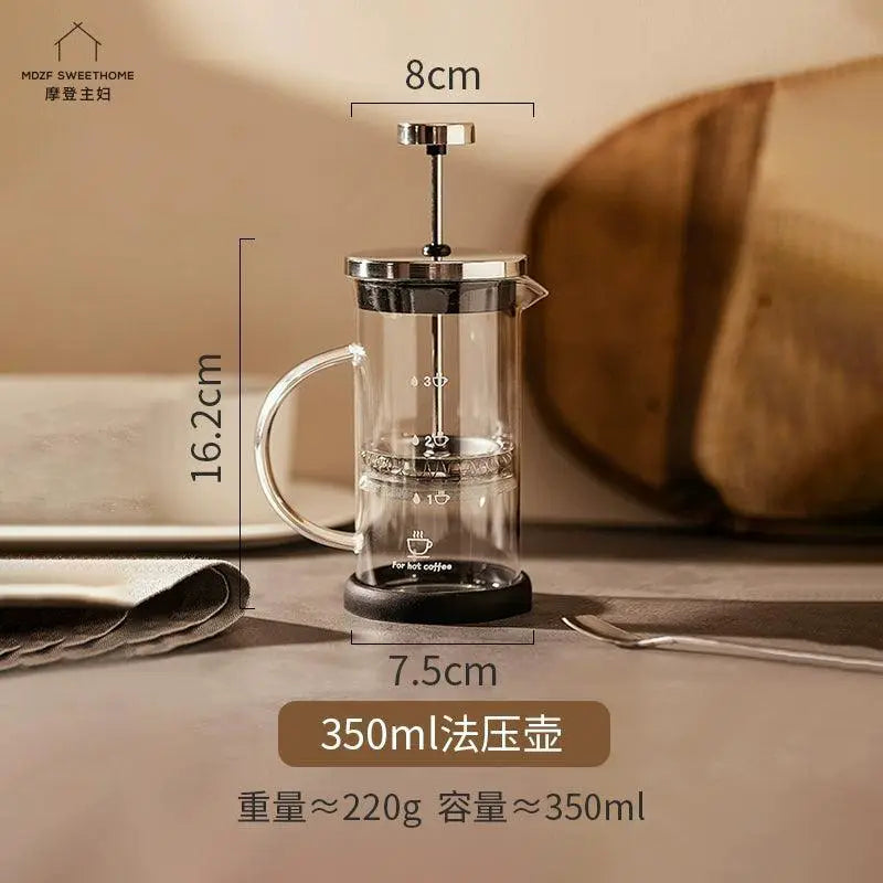 Modern Housewife Hand Made French Press Coffee Maker