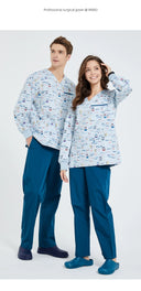 Annuo Printed Nurse Doctor's Pediatric Comfortable Clothes