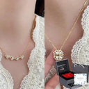 Clover Necklace for Women Hope and Luck