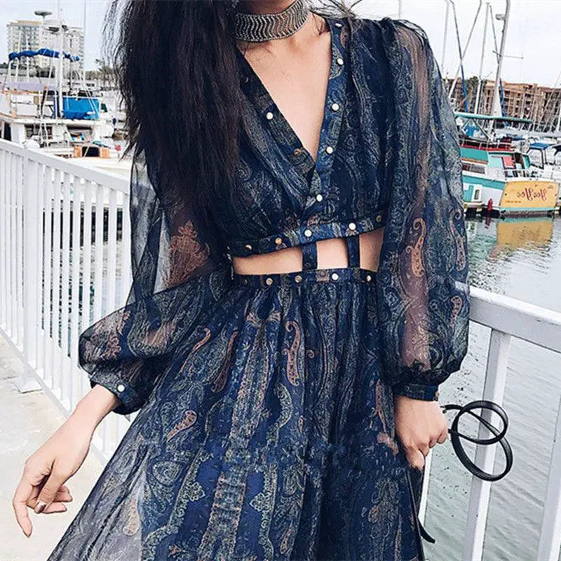 Bohemian Beach Skirt Stylish Seaside Vacation Wear