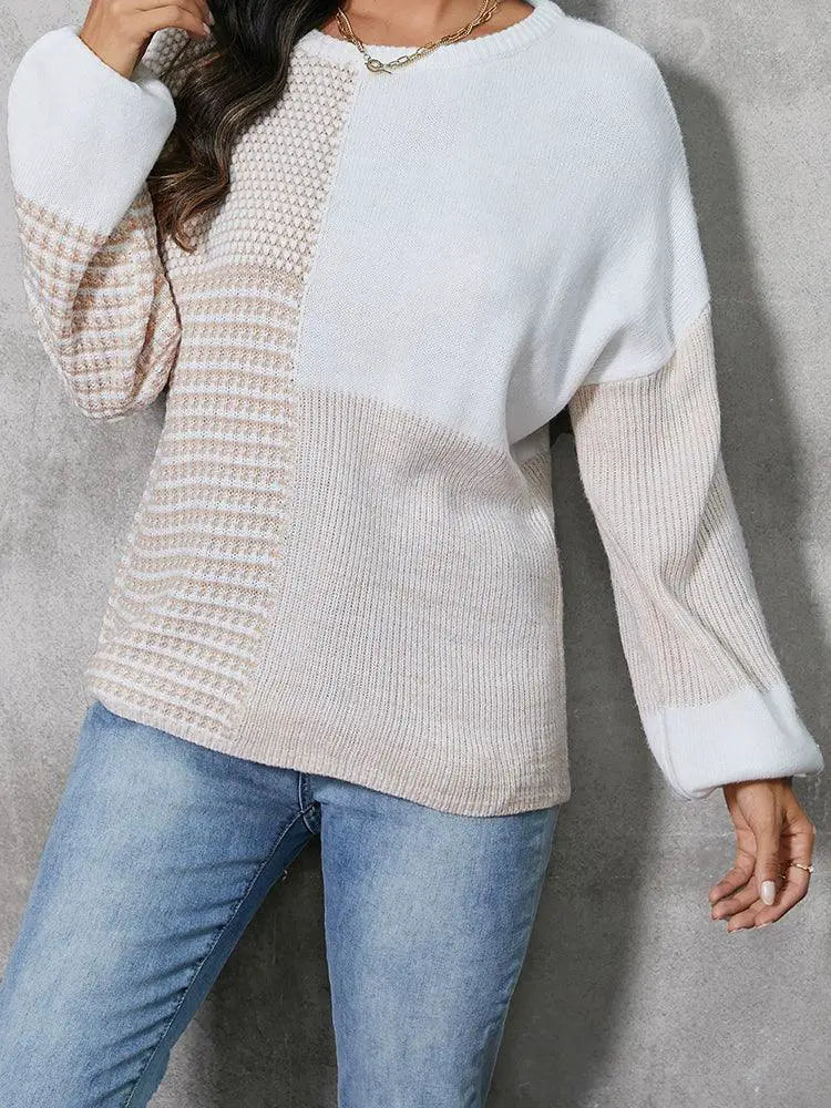 Fall 2024 Drop Shoulder Sweater For Women New Arrival
