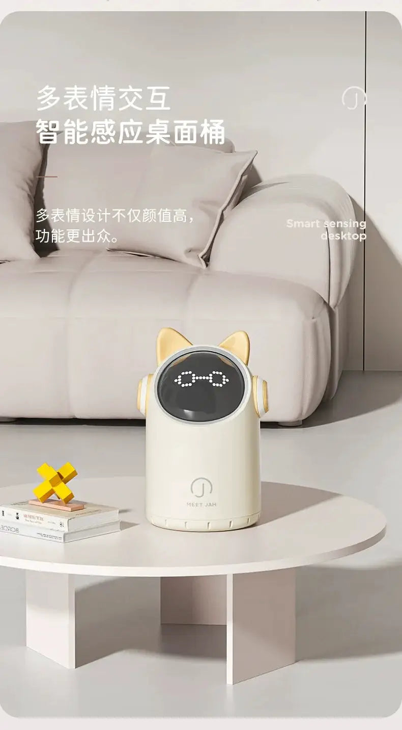 Touchless Desk Trash Bin for Office Use — product view 10