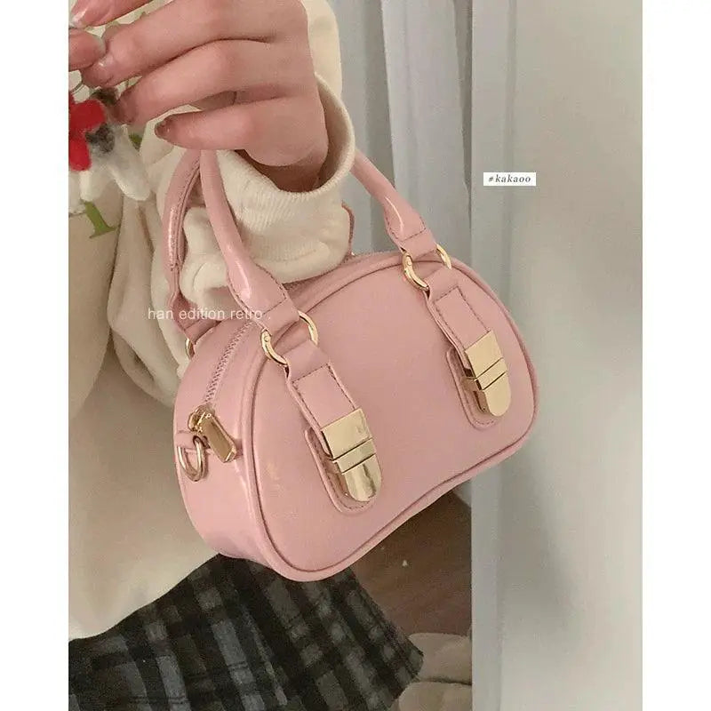 Retro South Korea Shell Bag PU Crossbody Essential