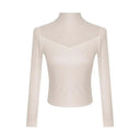 Slim Patchwork Mesh Dress for Women