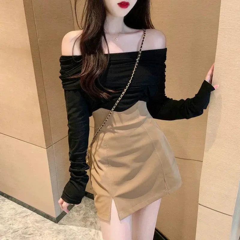 Modern Chic Hip Skirt Alluring Style For Fall Nights