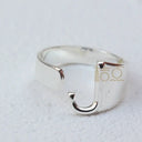 Personalized Letter Ring for Diy Lovers