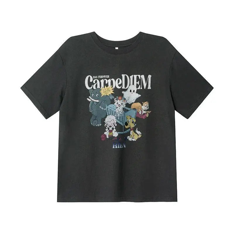 Hello Cannon Party Print Youth Tee Short Sleeve Shirt