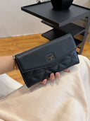 Retro Multi-Card Women's Wallet Stylish Handphone Organizer