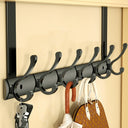 No Punch Hanger Wall Hanging Door Rear Hook Storage Rack