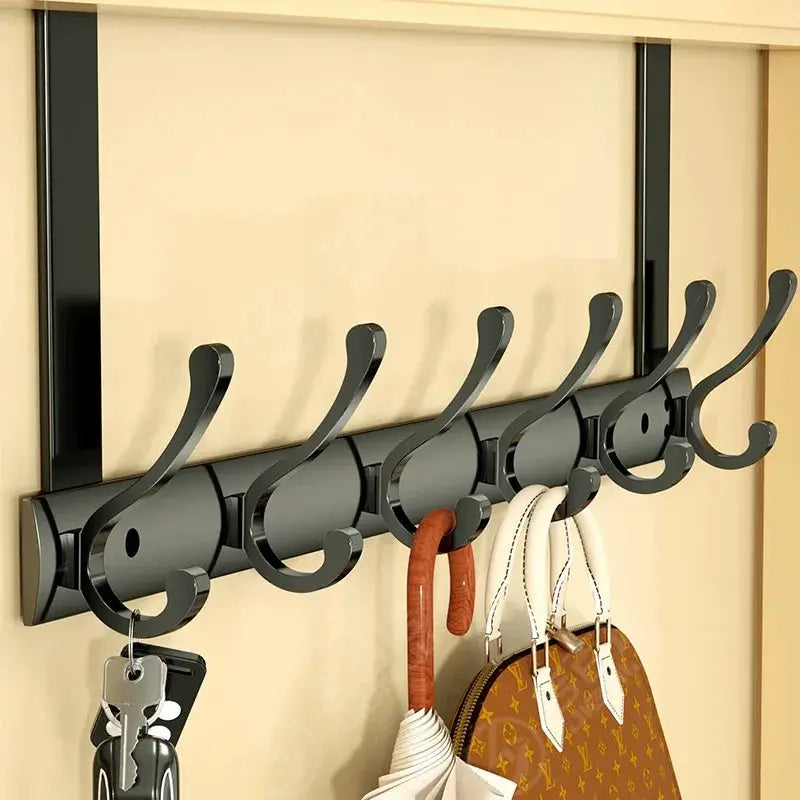 No Punch Hanger Wall Hanging Door Rear Hook Storage Rack
