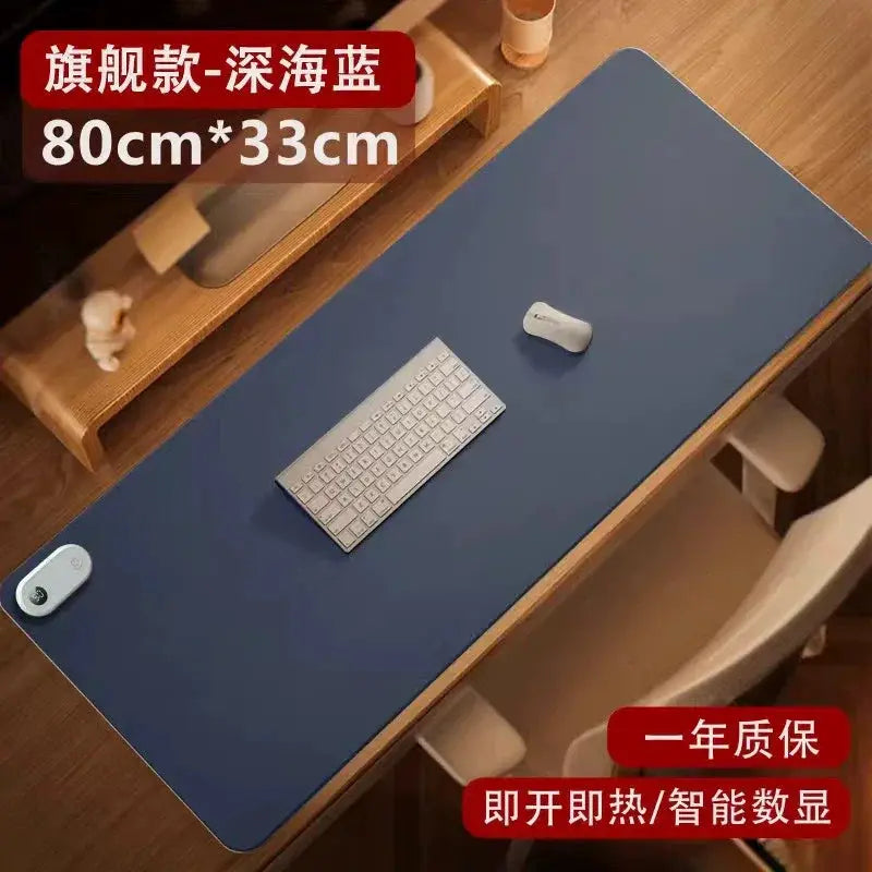 Large Heated Mouse Pad For Winter Office Comfort Mat