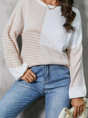 Fall 2024 New Arrival Drop Shoulder Sweater Women's Fashion