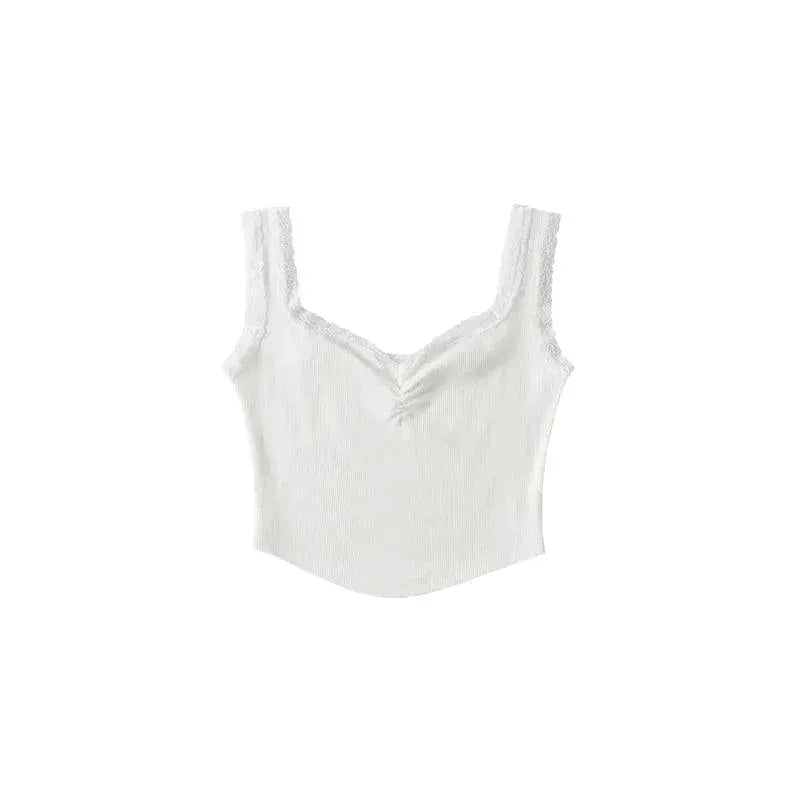 Retro Lace Tank Top Elevate Streetwear Style Today