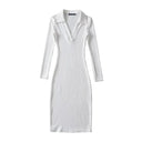 Cozy Dress For Women With Elastic Waist