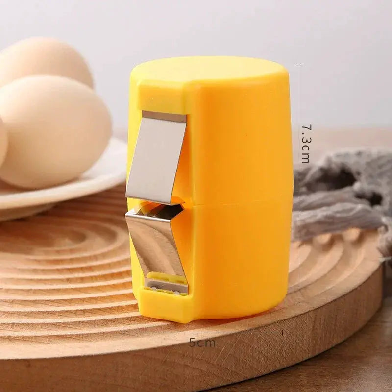 Manual Stainless Steel Egg Peeler for Baking Efficiency