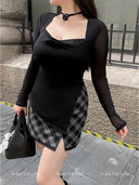 Autumn White Skirt Top: Stylish Loose-Fit Elegance Wear