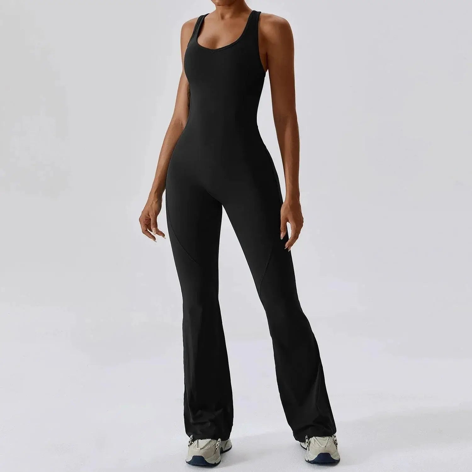 Open Back Yoga Jumpsuit With Ultimate Fusion Design
