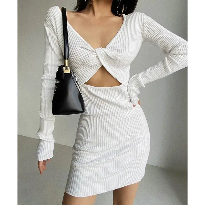 Flattering Backless Dress for Streetwear — product view 9