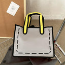 Japanese Style Canvas Shoulder Bag for Everyday Fashion