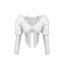 All-Day Comfort Crop Top for Office