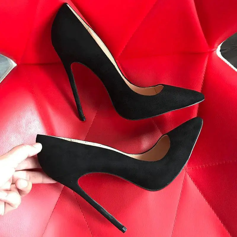 Real Shot Flats Elegant High Heels With Chic Design
