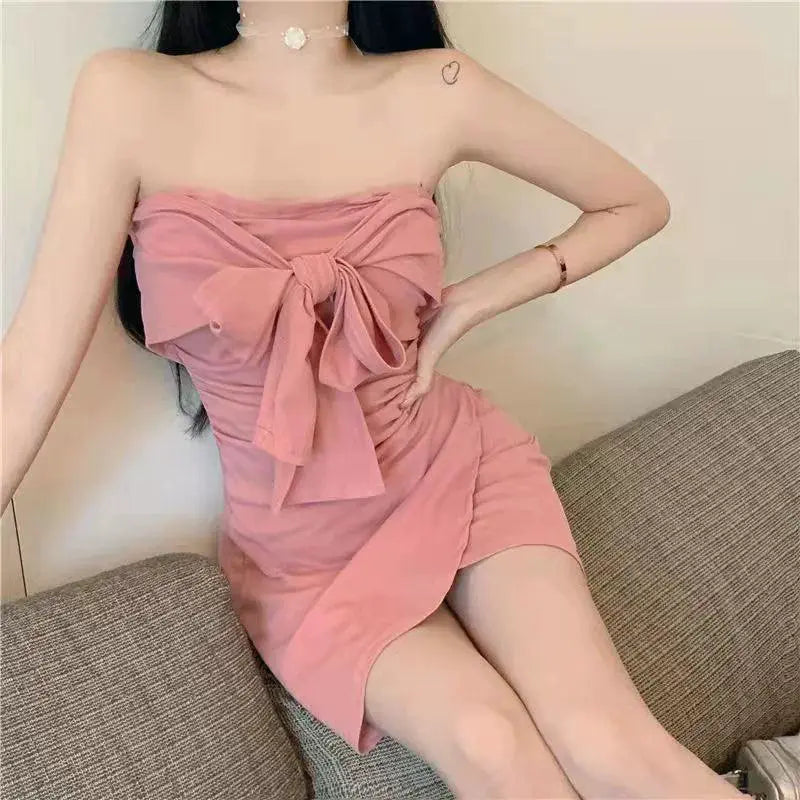 Women Beach Ready Halter Backless Skirt — product view 8